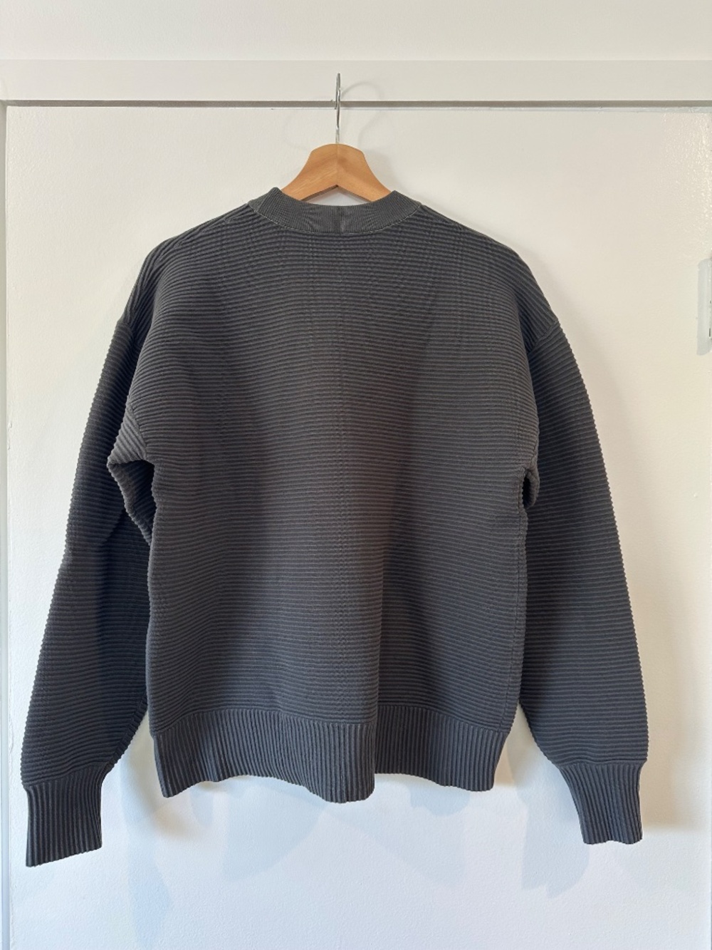 NAGNATA -Sonny Crew Rib-Knit Sweater /Sweatshirt in Organic Cotton - Size Medium - Picture 5 of 10